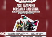 Bersatu Untuk Palestina: Ribuan Santri Lampung Siap Aksi Damai di Adipura Bandar Lampung