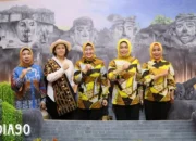 Pj Ketua TP PKK Tulangbawang Barat Menyemarakkan Pembukaan Pekan Raya Lampung 2023