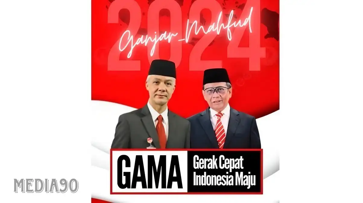 Poster Ganjar-Mahfud Viral di Media Sosial Jelang Pengumuman Megawati Hari ini