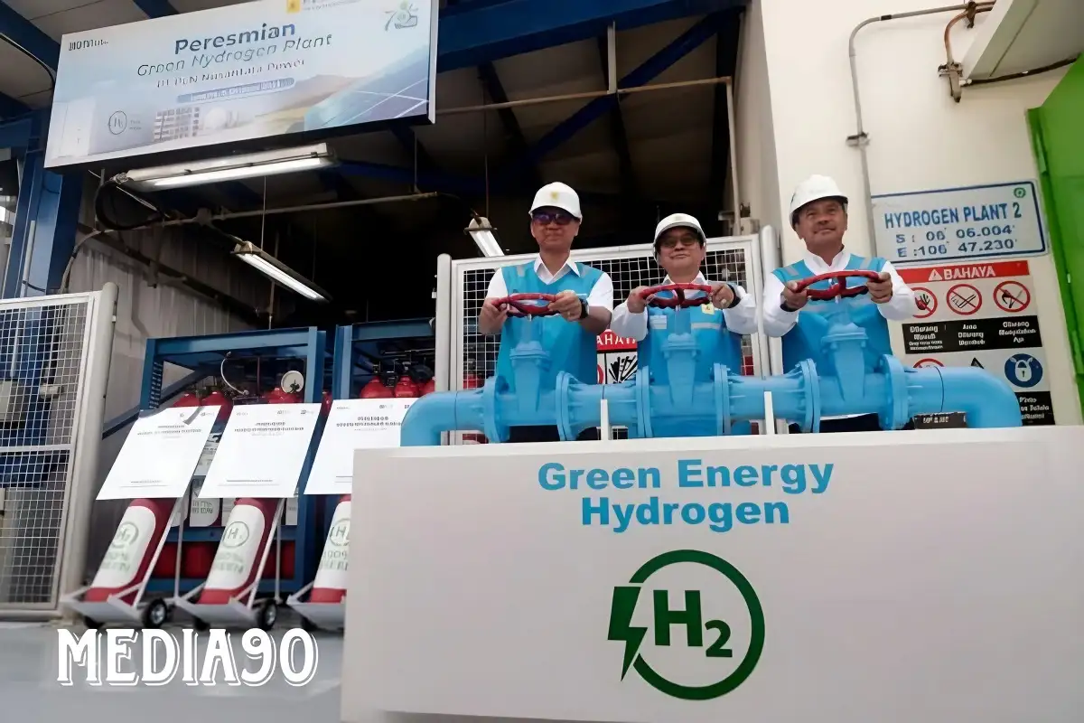 Resmikan Plant Pertama di Indonesia, Kementerian ESDM PLN Miliki Cara Paling Cepat Hasilkan Green Hydrogen