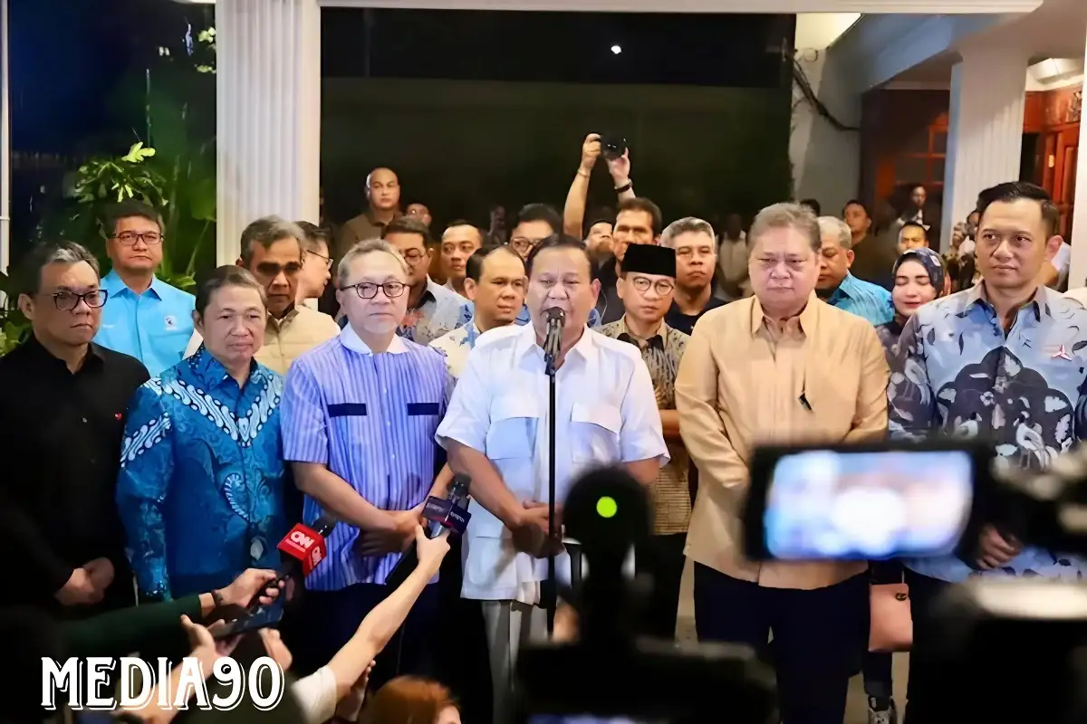 Sah, Prabowo Resmi Umumkan Gibran Jadi Cawapresnya di Pilpres 2024