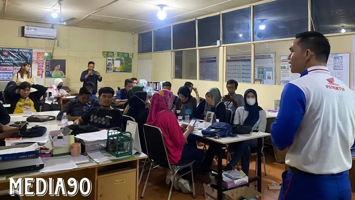 TDM Lampung Edukasi Keselamatan Berkendara ke Karyawan Wilrika Citra Mandiri