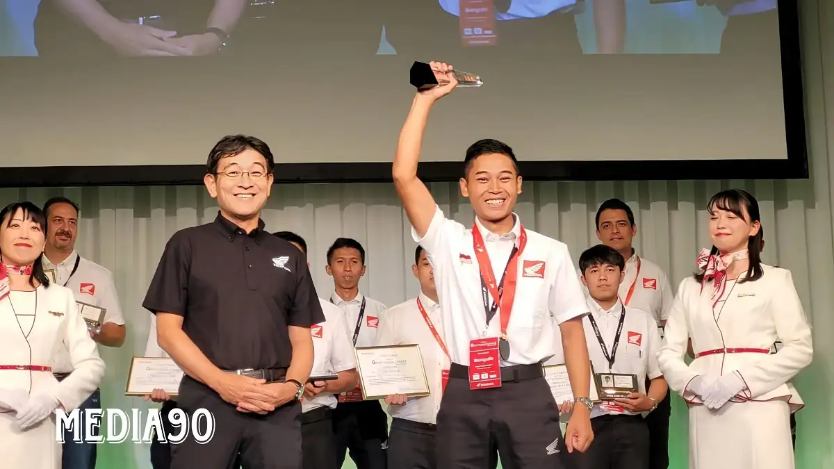 Teknisi Indonesia Binaan AHM Juarai Kompetisi GTC Dunia di Jepang