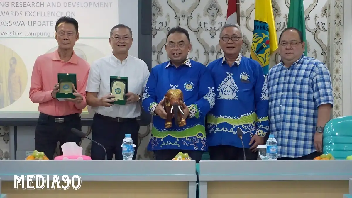 Unila dan Asosiasi Pati Tapioka Thailand Jajaki Perpanjangan Kerjasama Penelitian Tapioka