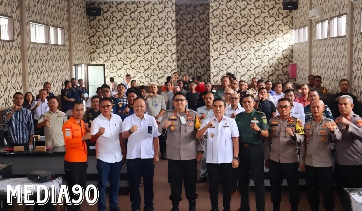 Amankan Natal dan Tahun Baru, Polres Lampung Selatan Dirikan 11 Pos dan Terjunkan 448 Personil