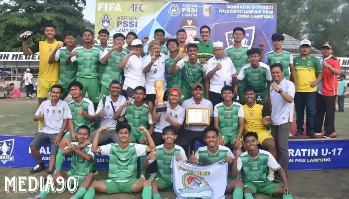 Persilamtim Lampung Timur Melaju ke Tingkat Nasional setelah Mengalahkan Kresna Metro 1-0 dalam Piala Soeratin U-17