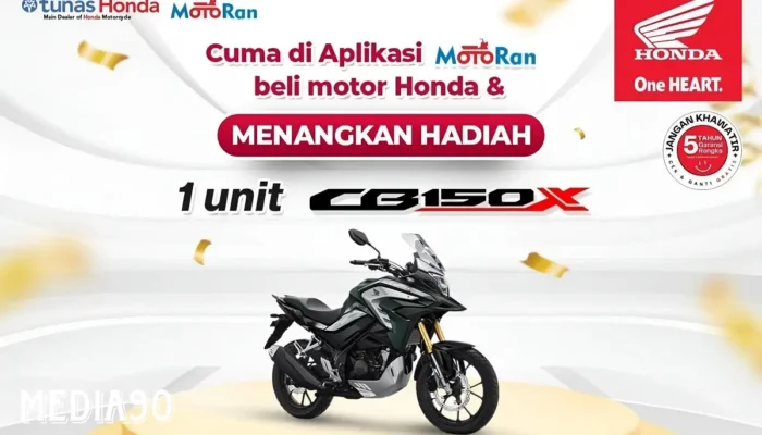Menangkan Motor CB150X Saat Membeli Motor Honda di Yukum Jaya Lampung Tengah November 2023!