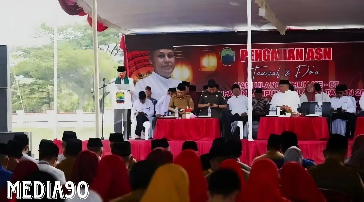 Bersyukur Usia 67 Tahun, Pemkab Lampung Selatan Gelar Pengajian ASN di Taman Agro Wisata