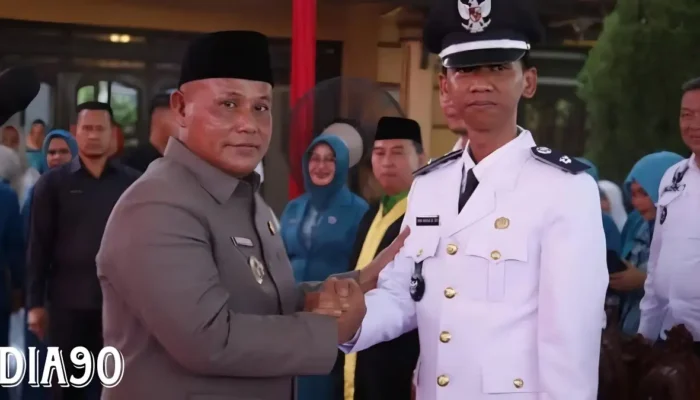 Penugasan Fani Renaldi Hartawan sebagai Kades Negara Ratu Natar oleh Bupati Lampung Selatan