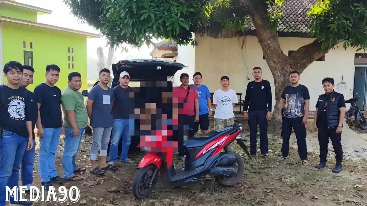 Buron Dua Hari, Dua Pria Asal Lampung Timur ini Diciduk Polisi Usai Curi Motor Warga Jabung