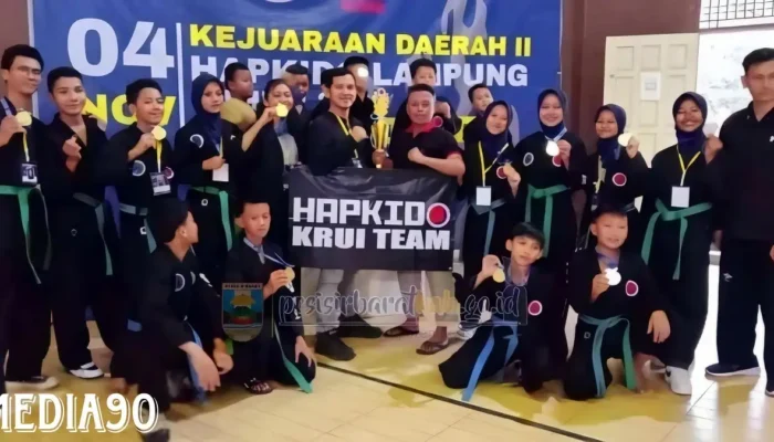 Prestasi Gemilang Atlet Hapkido Pesibar dengan Raihan 15 Medali Emas di Kejurda ke-2 Lampung