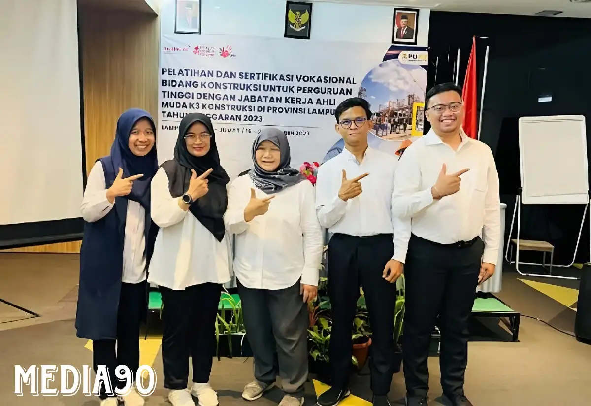 Dosen Universitas Teknokrat Indonesia Lulus Pelatihan dan Sertifikasi Keahlian K3 Konstruksi Level 7