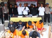 Dua Pekan, Polres Metro Lampung Gulung Tujuh Pelaku Maling Motor, Tiga Ditembak