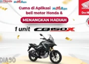 Promo Menarik: Beli Motor Honda di Astra Motor Natar Melalui Aplikasi Motoran, Dapatkan Honda CB150X Secara Gratis!