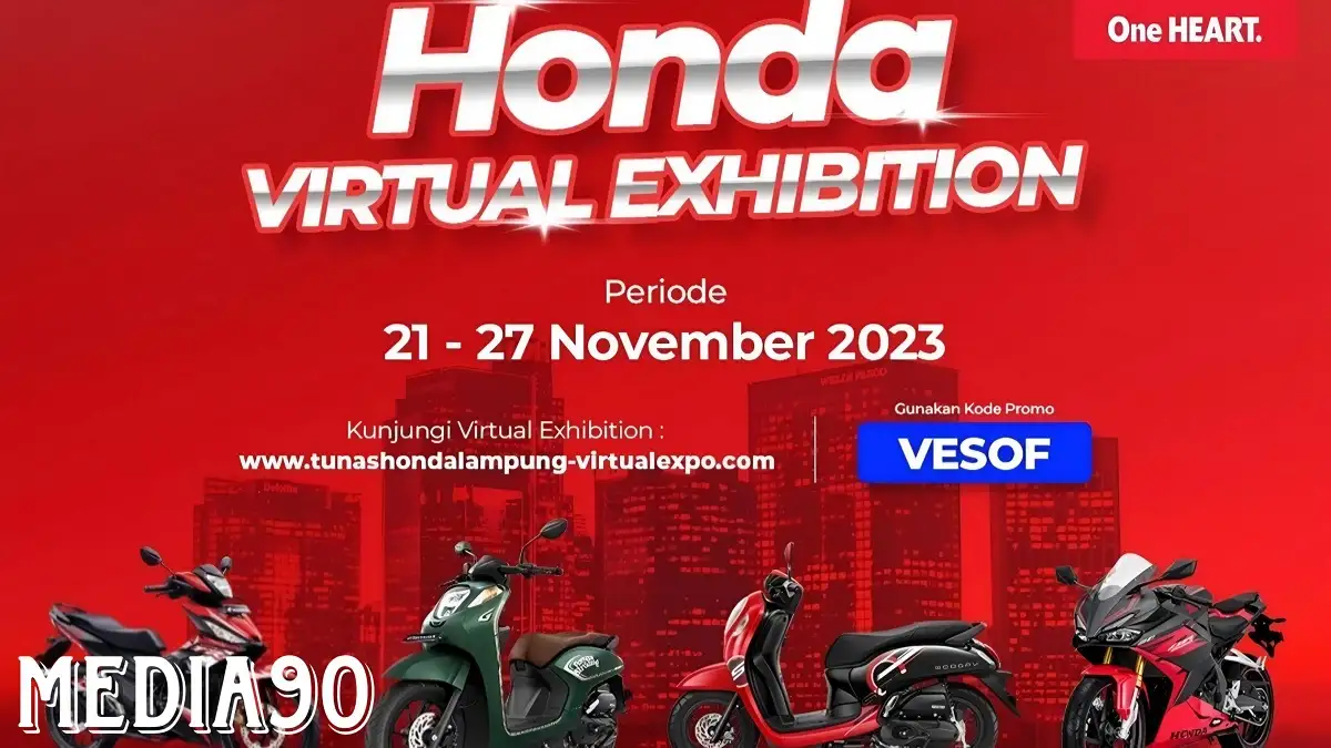 Lewat Virtual Exhibition, Honda Akur Motor II Talang Padang Beri Banyak Promo Keuntungan ke Konsumen
