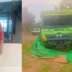 Mabuk Ngebut hingga Tabrak Mobil Polisi dan Warung Tenda di Natar, Sopir Truk Hino ini Diringkus Usai Buron