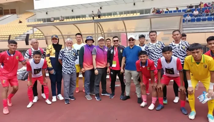 Tim Sepakbola Lampung Memenangkan Pertandingan 5-0 Melawan Bengkulu di Porwil Sumatera XI