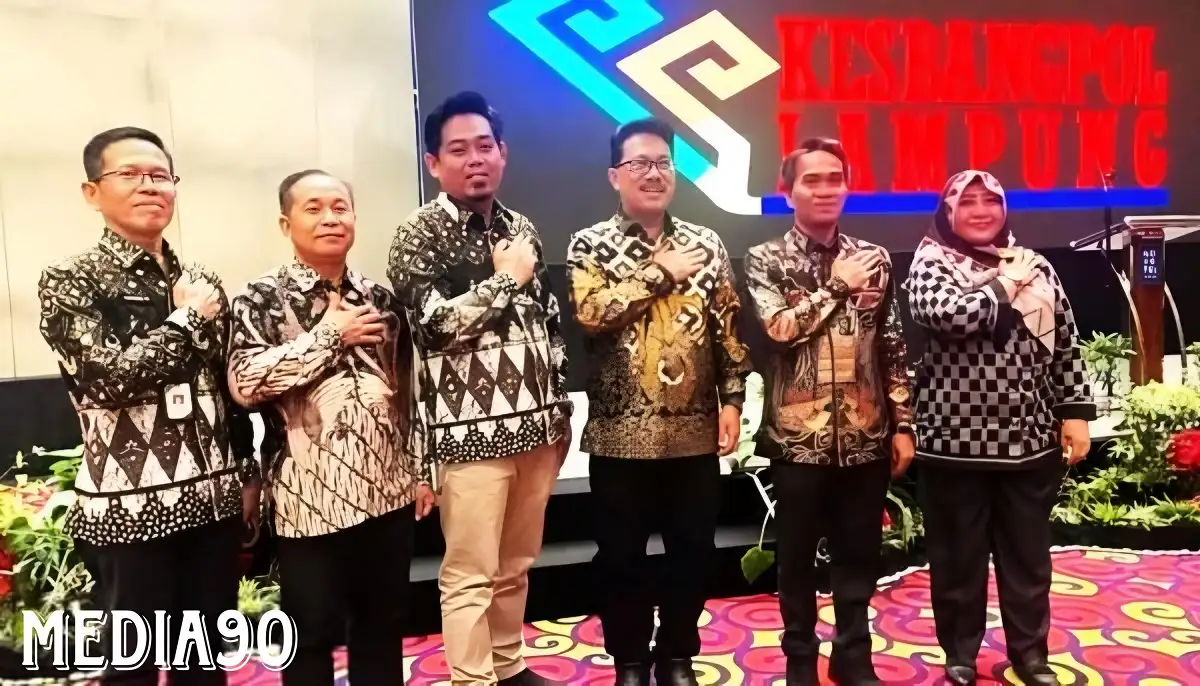 Pemkab Lampung Selatan Ikuti Penandatanganan Dana Hibah Pemilu 2024