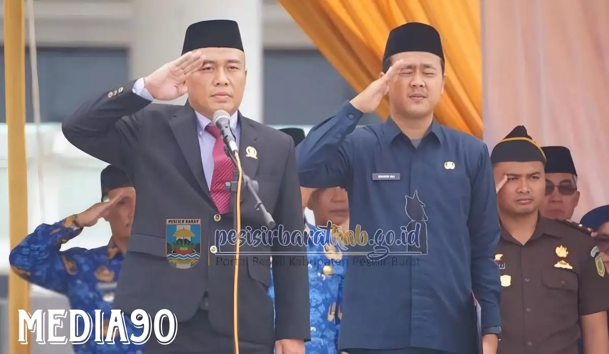 Pemkab Pesisir Barat Gelar Upacara Peringatan Hari Pahlawan dan Sampaikan Amanat Menteri Sosial