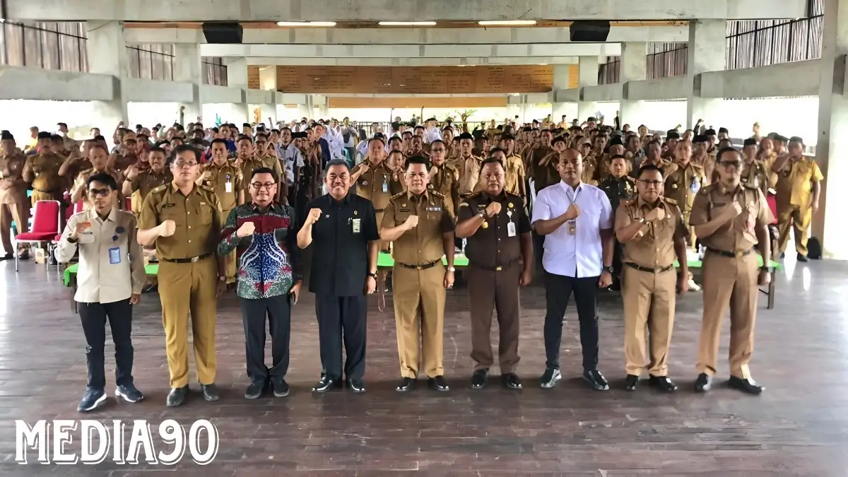 Pemprov Lampung Beri Penyuluhan Hukum Terpadu ke ASN dan Aparat Tiyuh Pemkab Tulangbawang Barat
