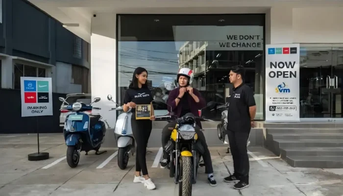 Piaggio Indonesia Resmi Buka Diler Motoplex 4 Brands Pertama di Samarinda, Kalimantan Timur