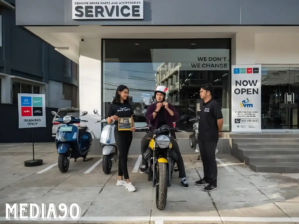 Piaggio Indonesia Buka Diler Motoplex 4 Brands Pertama Di Kalimantan