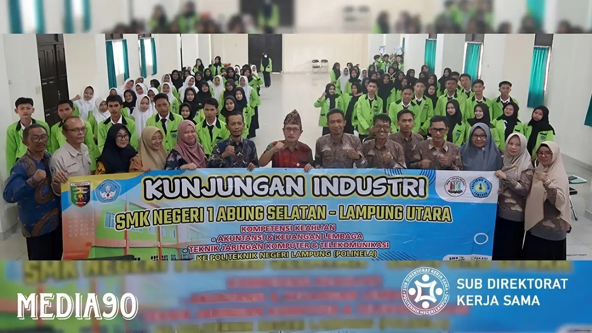 Polinela Terima Kunjungan Industri dari SMKN 1 Abung Selatan