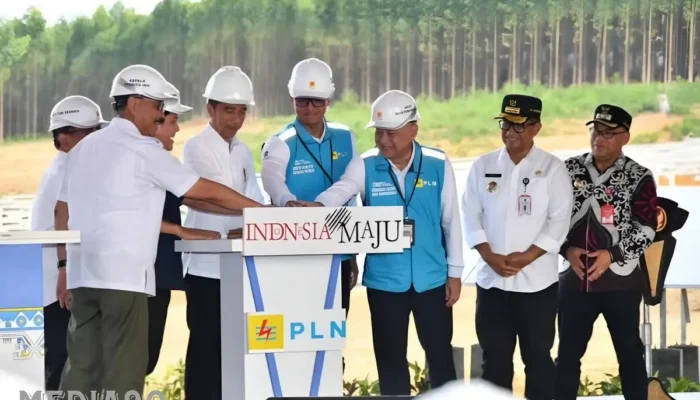 Presiden Jokowi Memulai Proyek Pembangunan PLTS PLN 50 MW di IKN Nusantara, Menuju 100% Energi Ramah Lingkungan