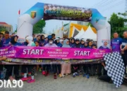 Puncak Hari Kesehatan Nasional ke-59, RSUDAM Lampung Helat Lomba Fun Run dan Aksi Sosial