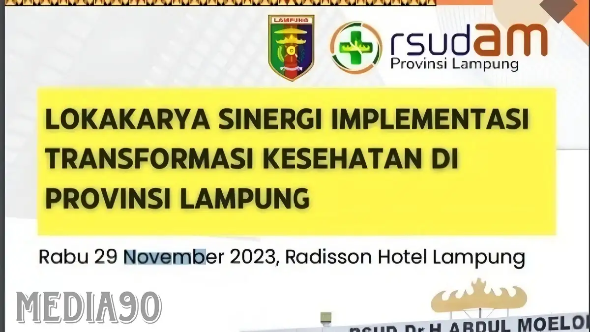 RSUDAM Lampung Bakal Gelar Lokakarya dan Teken MoU Bersama Pemerintah dan Jejaring Rumah Sakit Nasional