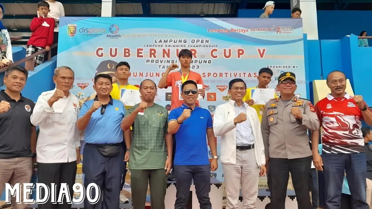 Rebutkan Piala Gubernur, Ribuan Perenang Ikuti Kejuaraan Lampung Open Swimming Championship 2023