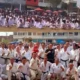 Ribuan Karateka KKI Lampung Ikuti Ujian Kenaikan Sabuk di Jati Agung Lampung Selatan