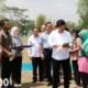 Sekdaprov Hadiri Penyerahan 110 Sertifikat PTSL oleh Menteri ATRBPN RI di Desa Bumi Agung Marga