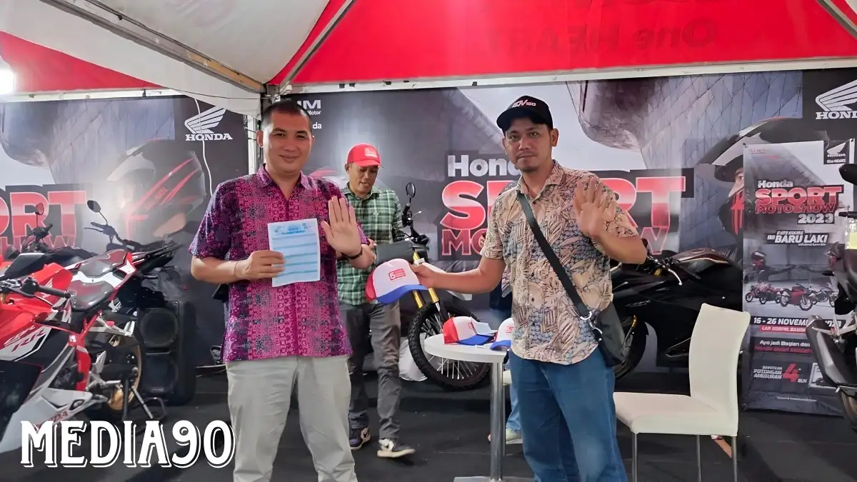 TDM Lampung Gelar Honda Moto Show di Nemui Nyimah Fest 2023