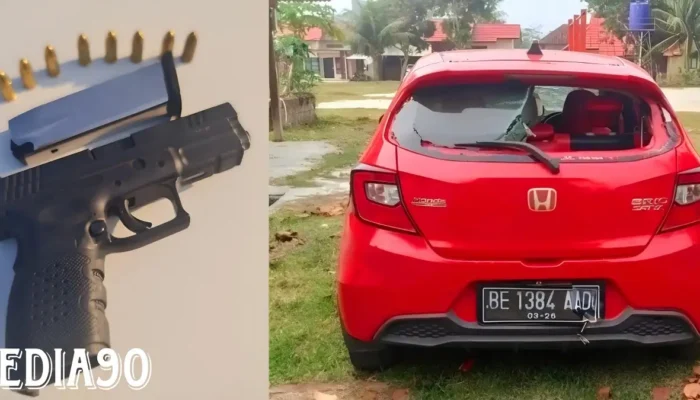 Drama Penggerebekan dan Baku Tembak Komplotan Pencuri BRI Link di Lampung: Empat Pelaku Viral Setelah Menabrak Polisi