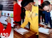 Polres Lampung Selatan Menggelar Deklarasi Damai untuk Pemilu 2024