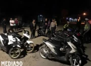 Operasi Tengah Malam Polres Pringsewu: Puluhan Kendaraan Tertangkap Basah dari Simpang Tugu Gajah hingga Rest Area Gadingrejo