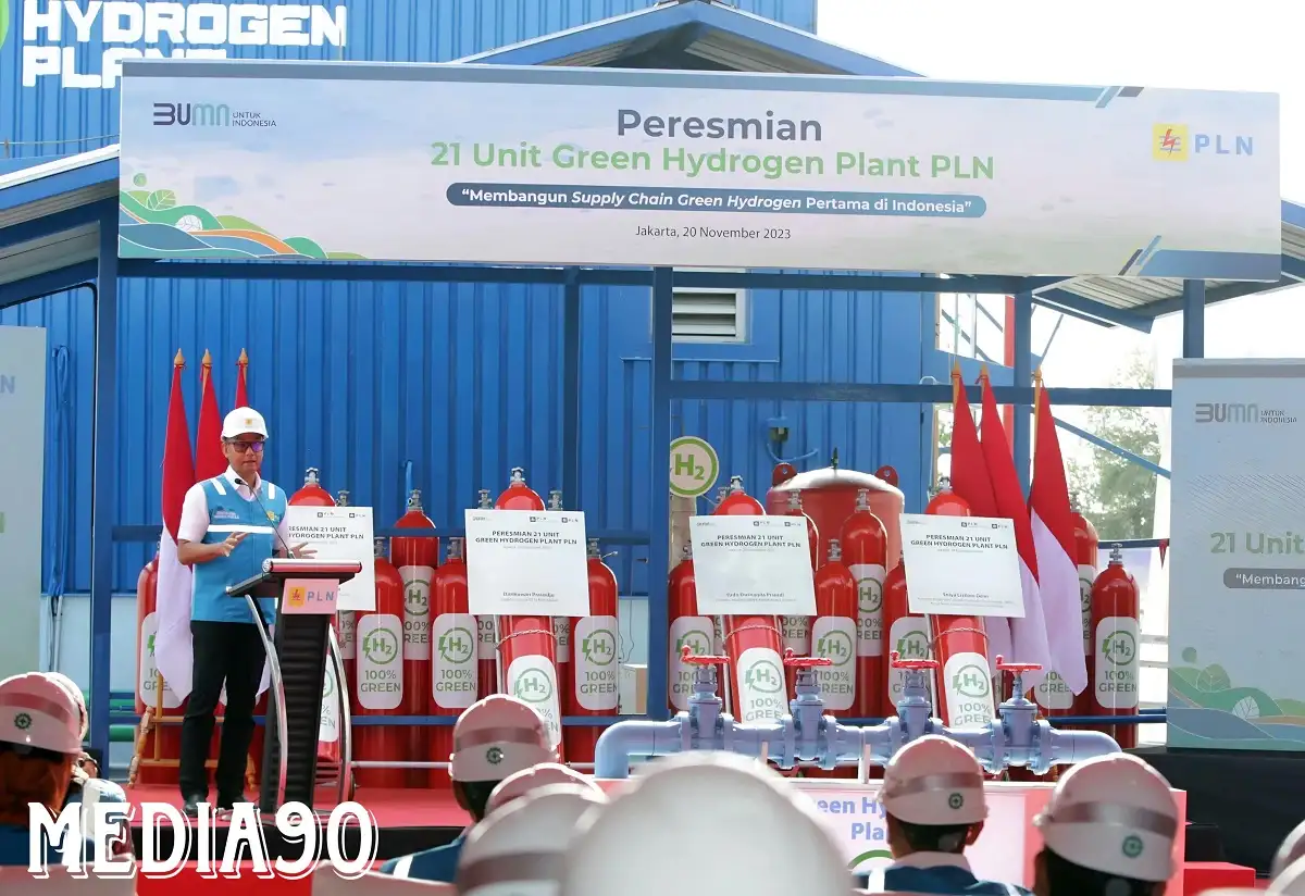 Terbanyak di Asia Tenggara, PLN Resmikan 21 Unit Green Hydrogen Plant roduksi Hingga 199 Ton Hidrogen Per Tahun