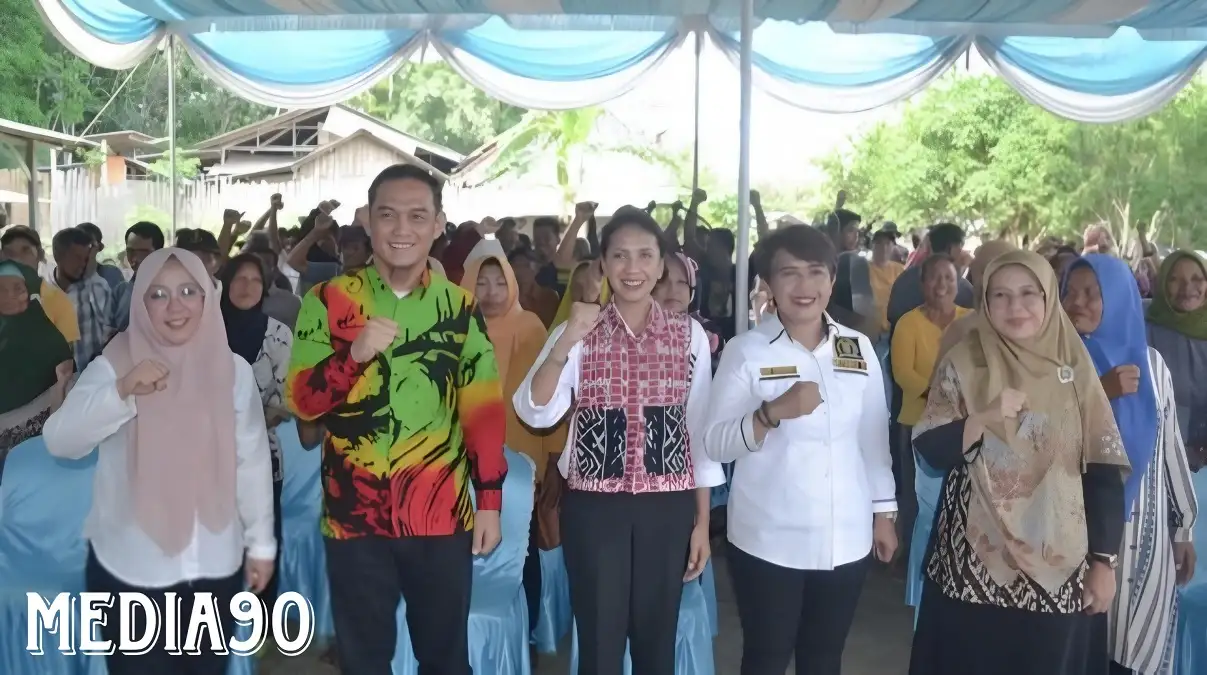 BKKBN Ajak Warga Sidomulyo Mesuji Percepat Penurunan Stunting dan Kenalkan Program Bangga Kencana