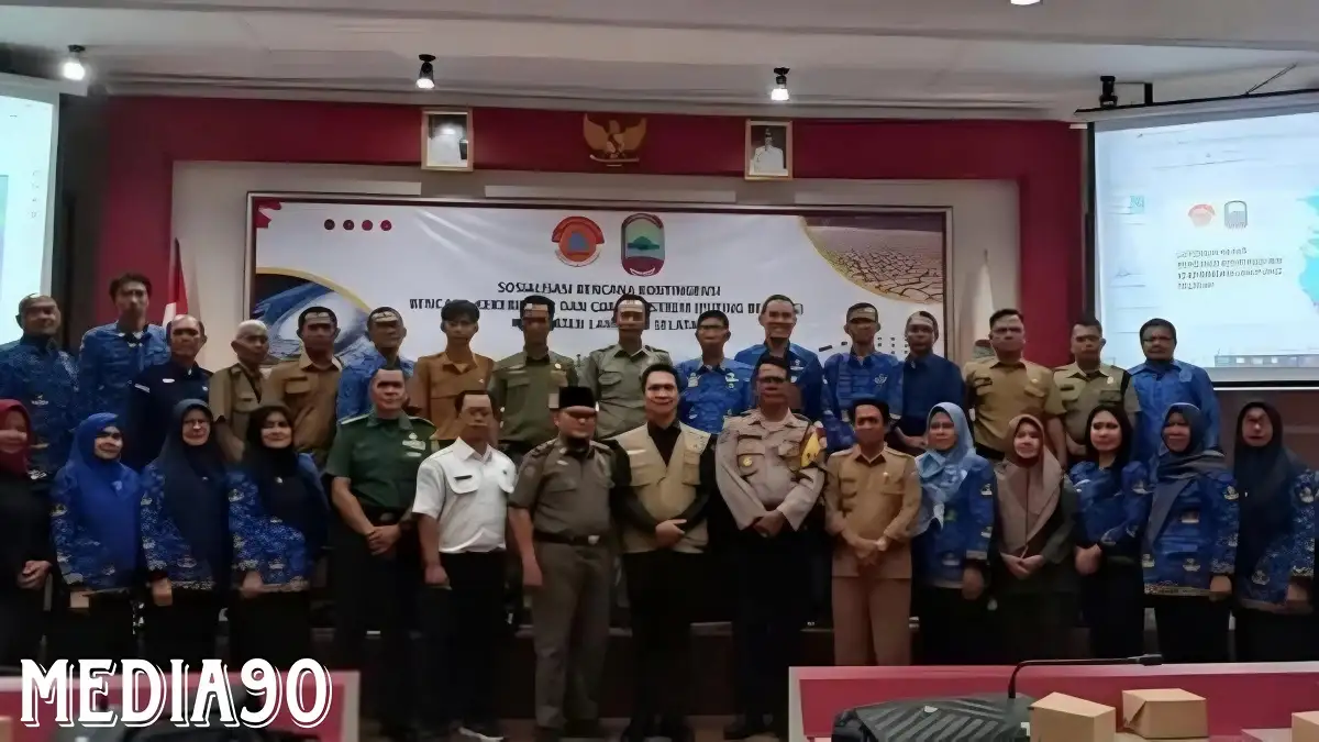 BPBD Lampung Selatan Sosialisasikan Rencana Kontingensi Bencana Ekstrem