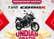 Raih Keberuntungan Anda! Beli Motor Honda di TDM Lampung Desember 2023, Dapatkan Kesempatan Menangkan Motor CB150X dalam Undian!
