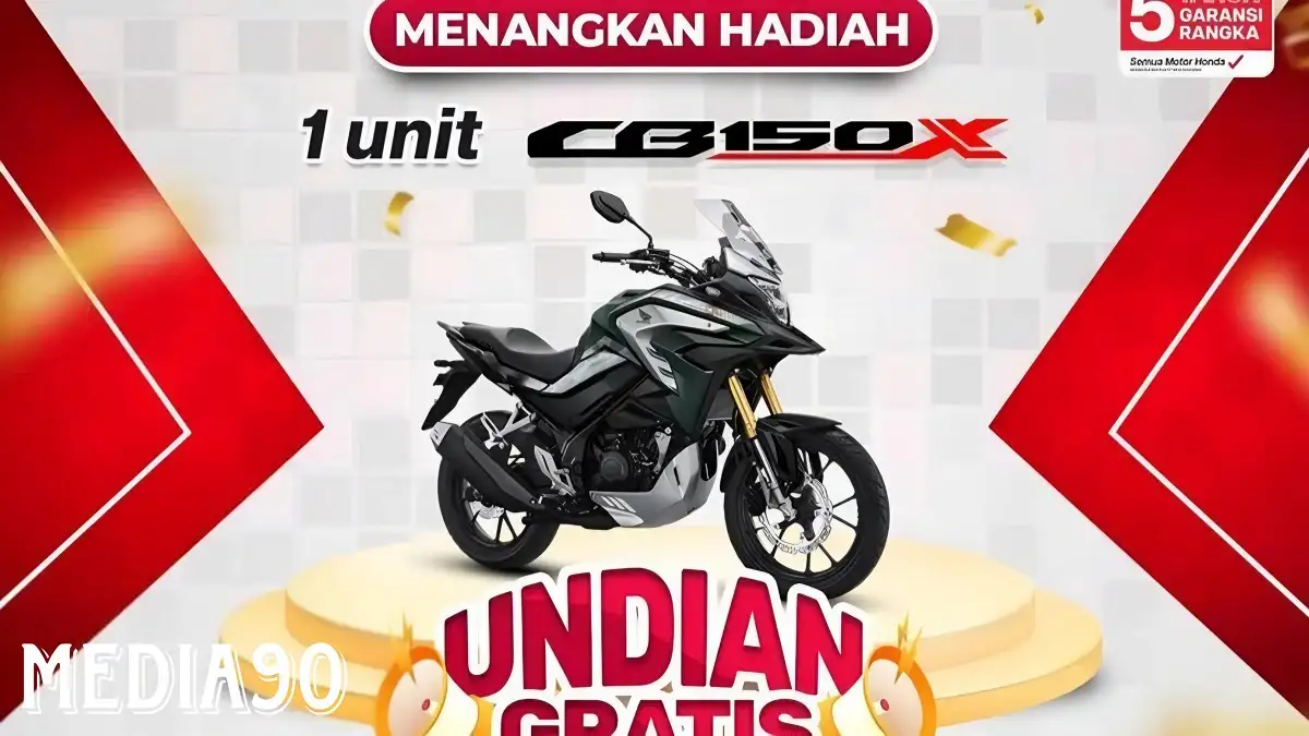 Beli Motor Honda Periode Desember 2023 di TDM Lampung, Menangkan Undian Motor CB150X