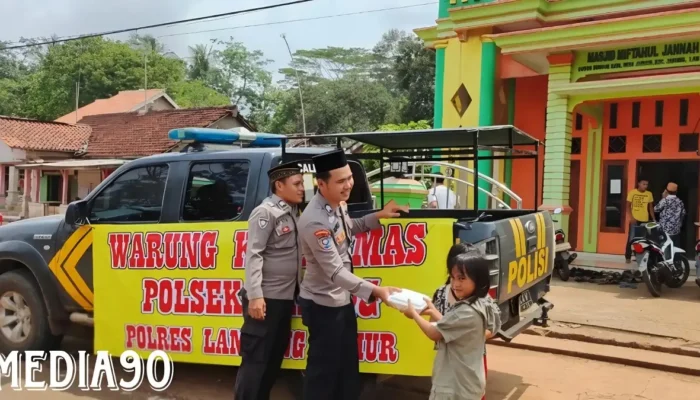 Warung Kamtibmas Polsek Jabung Lampung Timur: Jalin Kedekatan Polisi dan Warga untuk Keamanan Bersama