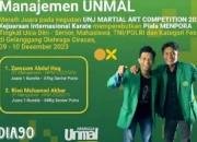 Dua Mahasiswa Universitas Malahayati Juarai Piala Menpora Karate UJN Martial Art Competition 2023