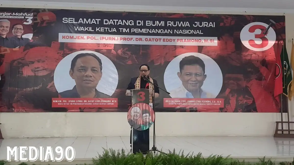 Gelar Konsolidasi, Wakil Ketua TPN Ganjar - Mahfud Minta Relawan Lampung Kerja Door to Door ke Masyarakat