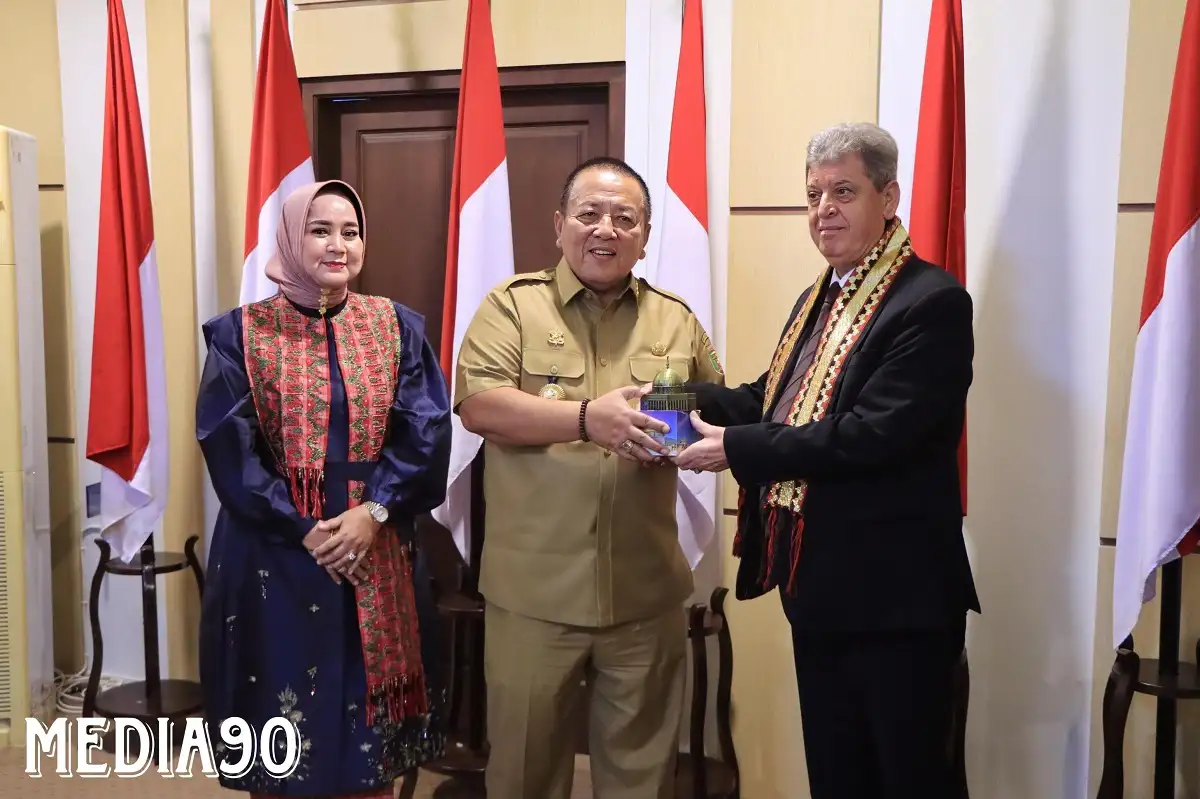 Gubernur Arinal Terima Kunjungan Diplomasi Duta Besar Palestina untuk Indonesia Zuhair Al-Shun