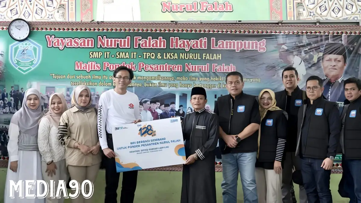 HUT BRI ke-128, BRI RO Bandar Lampung Bagikan Bantuan Sembako untuk Panti Asuhan dan Pondok Pesantren