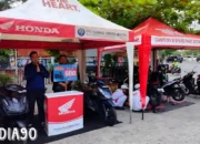 Touring Eksklusif Honda Raden Intan Menyapa Warga Tanjungkarang Pusat