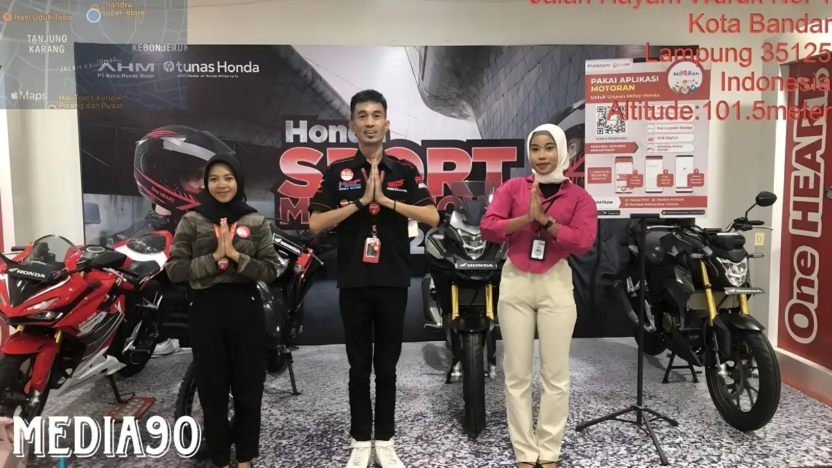 Honda Sport Show di Mall Chandra Tanjungkarang, Honda Raden Intan Hadirkan Promo Menguntungkan