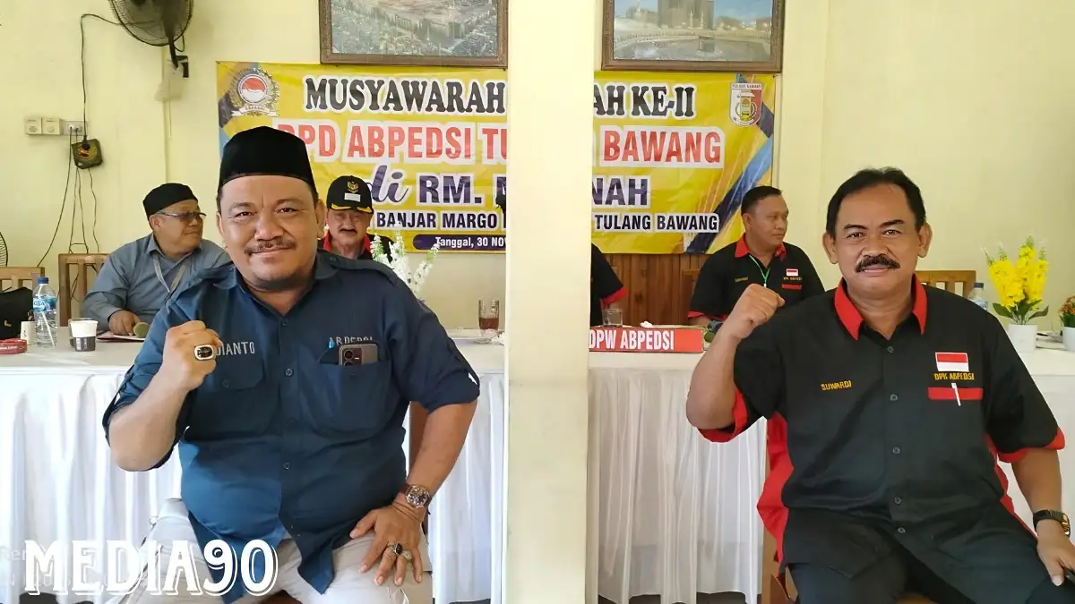 Lewat Musda, Pardianto Terpilih Jadi Ketua DPD Abpedsi Tulang Bawang